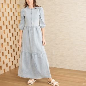Light Wash Denim Dress